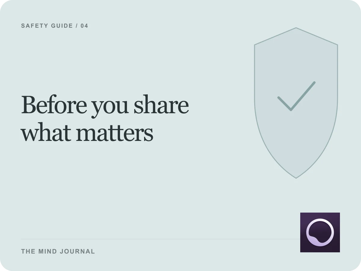 Editorial cover with a shield and check mark representing privacy and safety
